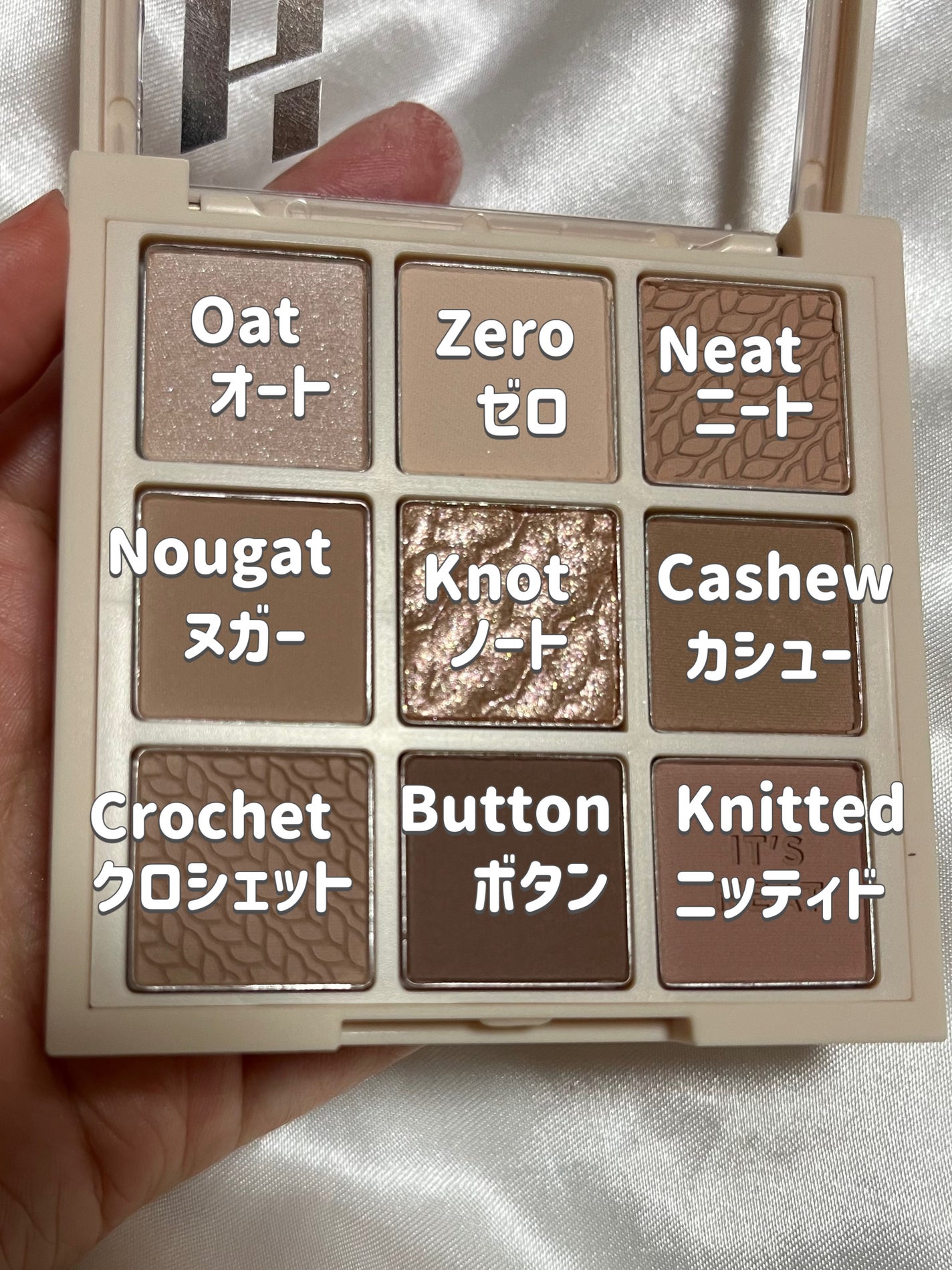 マイフェイブムードアイパレット 9カラー/HOLIKA HOLIKA/アイシャドウパレットを使ったクチコミ(3枚目)