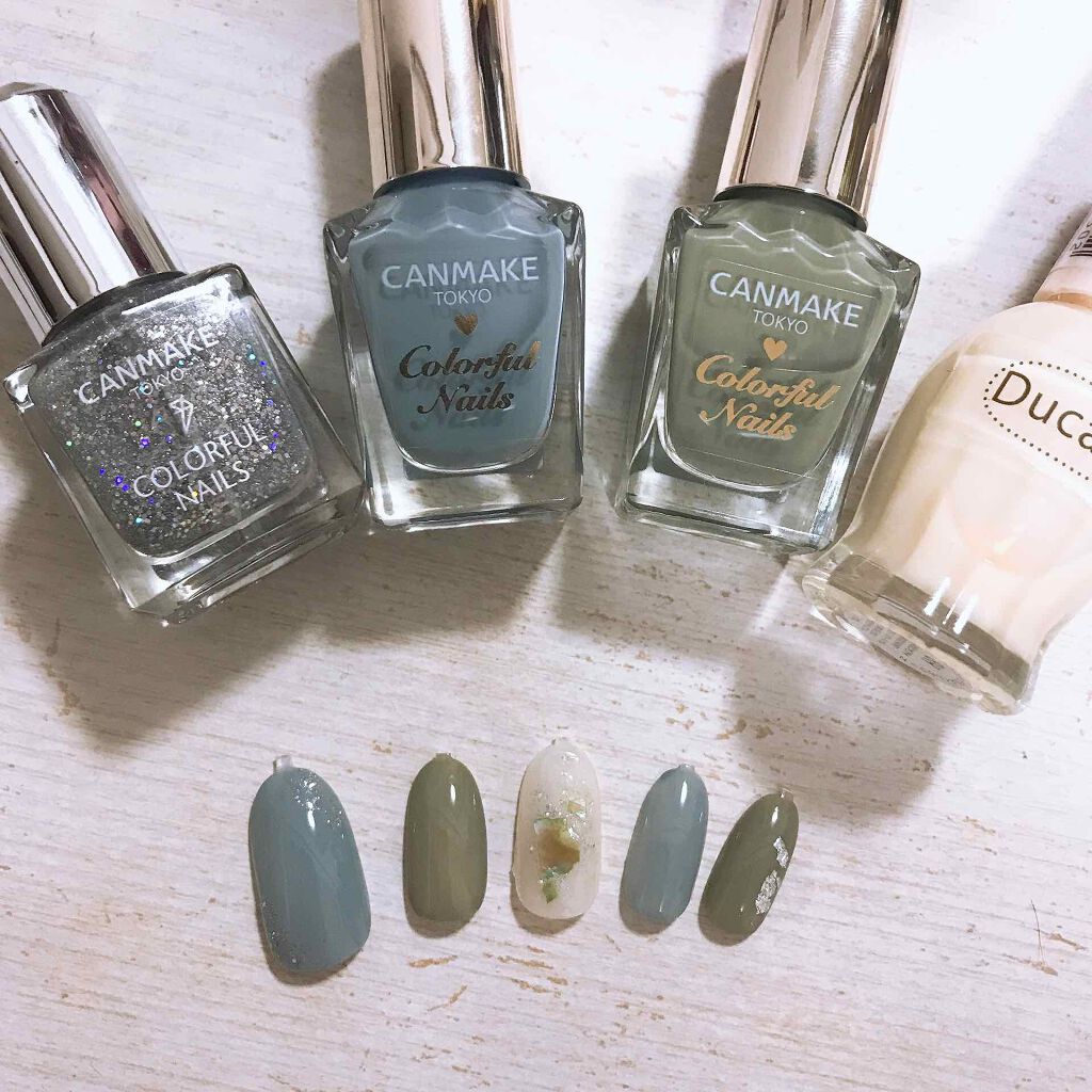 カラフルネイルズ/キャンメイク/マニキュアを使ったクチコミ(3枚目)
