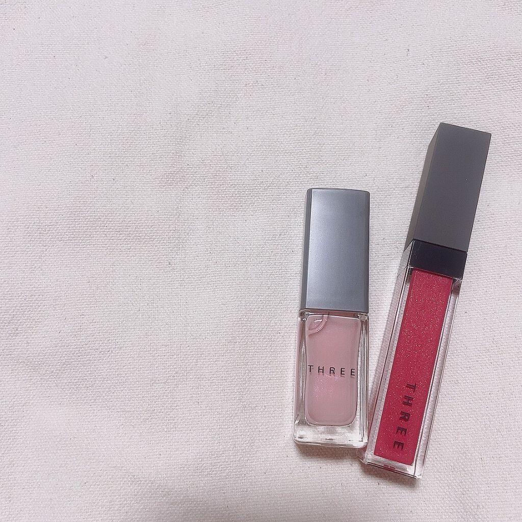 シマリング リップジャム/THREE/リップグロスを使ったクチコミ(1枚目)