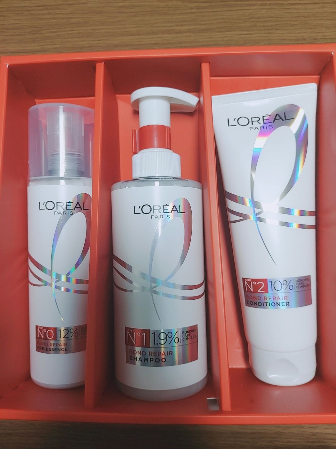 ロレアル パリ ボンド リペア シャンプー／コンディショナー/ロレアル パリ/市販シャンプーを使ったクチコミ（2枚目）