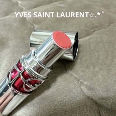 ルージュ ヴォリュプテ キャンディグレーズ  No.13 フラッシングローズ/YVES SAINT LAURENT BEAUTE/口紅を使ったクチコミ（1枚目）