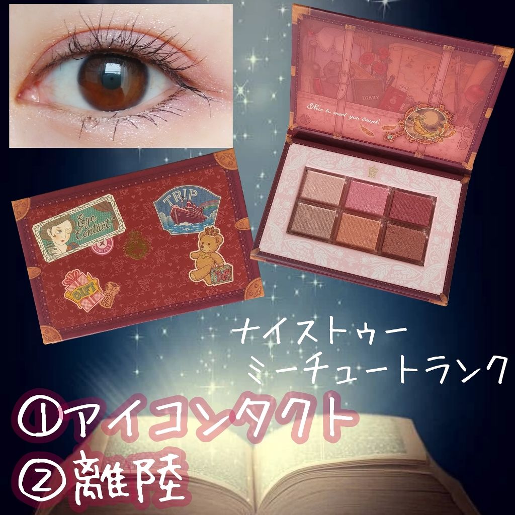 ナイストゥミーチュートランク/MAJOLICA MAJORCA/アイシャドウパレットを使ったクチコミ(1枚目)