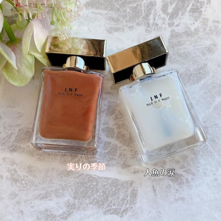 グレイズドフレグランスネイル/JNF/マニキュアを使ったクチコミ(3枚目)