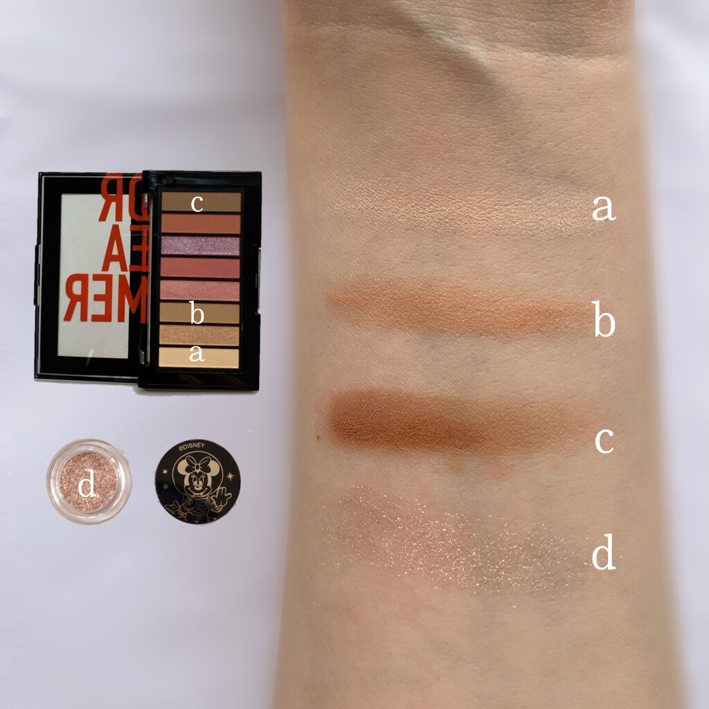 プリズムカラーピグメント 01 ベージュ×ライトピンク/Witch's Pouch/単色アイシャドウを使ったクチコミ（3枚目）