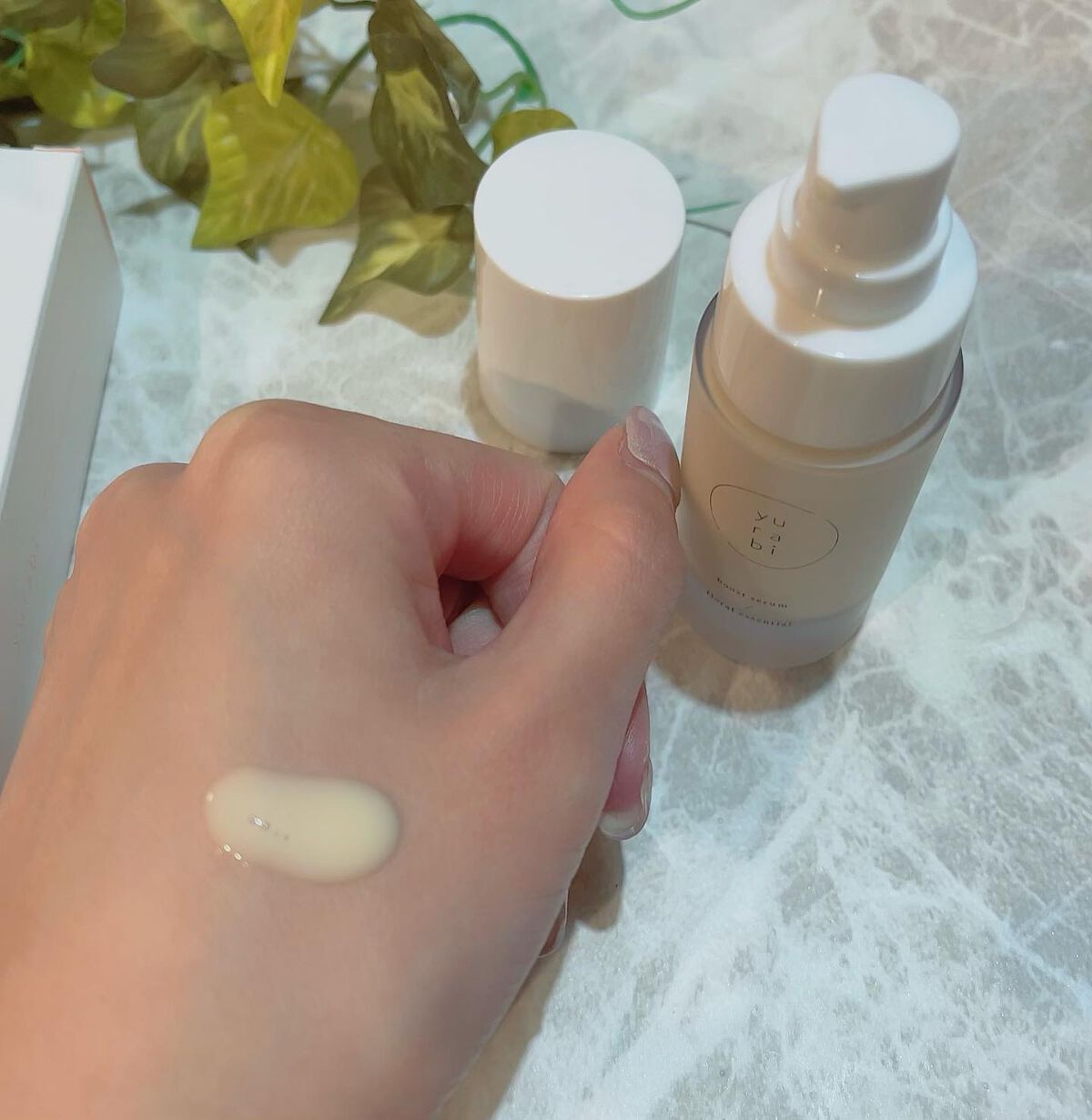 ゆらび ブーストセラム/yurabi/美容液を使ったクチコミ（2枚目）