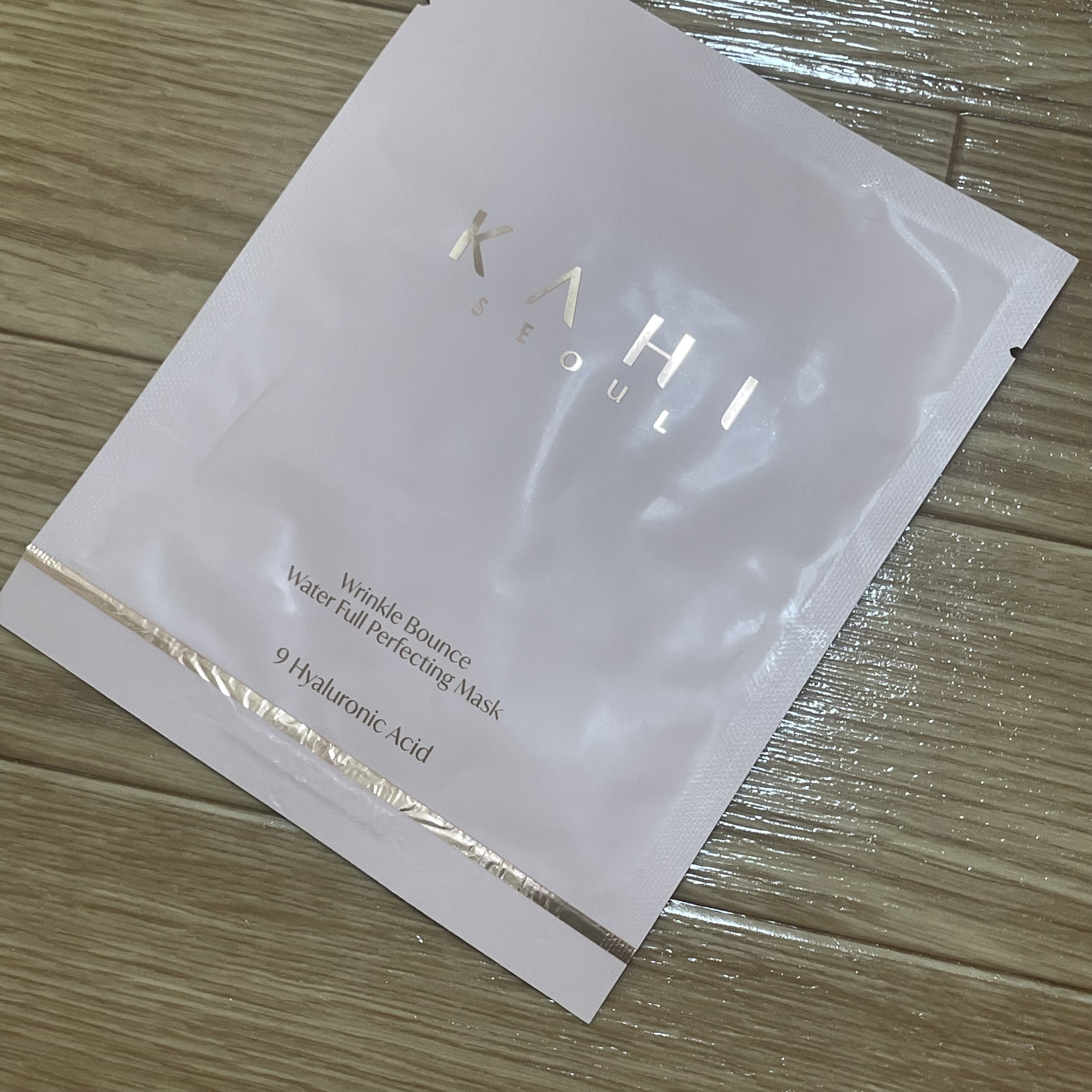 WRバウンス ウォーターフル パーフェクティング マスク/KAHI/シートマスク・パックを使ったクチコミ（1枚目）
