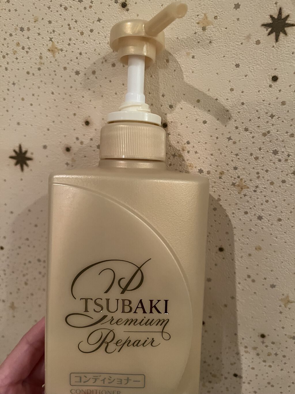 プレミアムリペア シャンプー／ヘアコンディショナー コンディショナー 490ml/TSUBAKI/市販シャンプーを使ったクチコミ（1枚目）