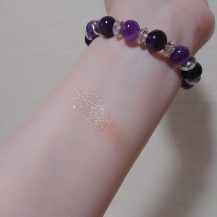 グリッター シャドウ カラー/rom&nd/グリッターを使ったクチコミ(2枚目)