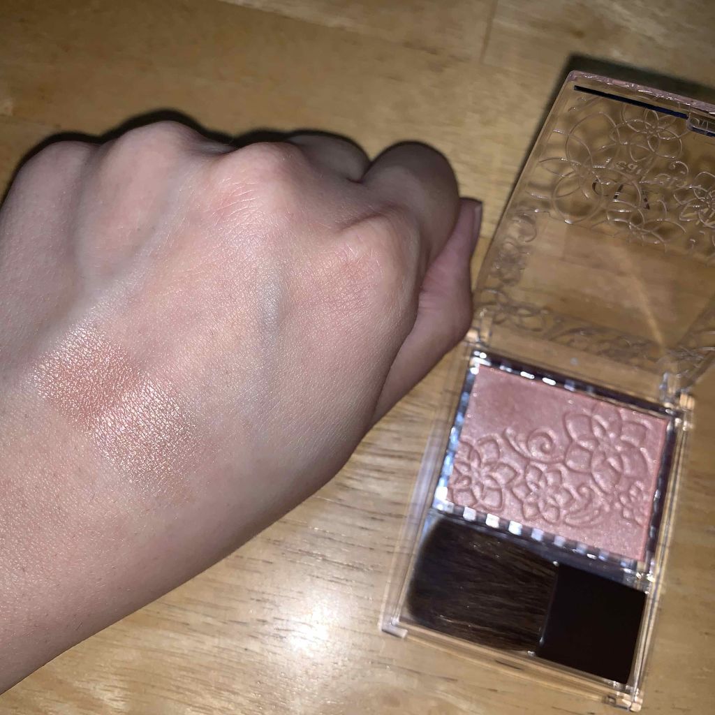 パールグロウチーク/CEZANNE/パウダーチークを使ったクチコミ（2枚目）