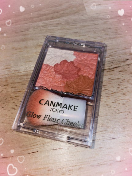 グロウフルールチークス/キャンメイク/パウダーチークを使ったクチコミ(1枚目)