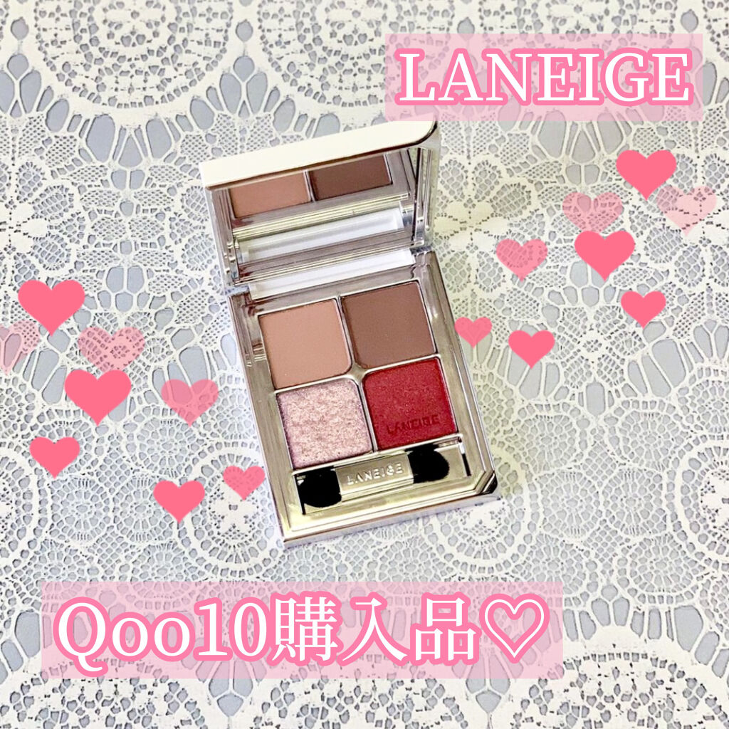 アイデアル アイシャドウクワッド/LANEIGE/アイシャドウパレットを使ったクチコミ（1枚目）