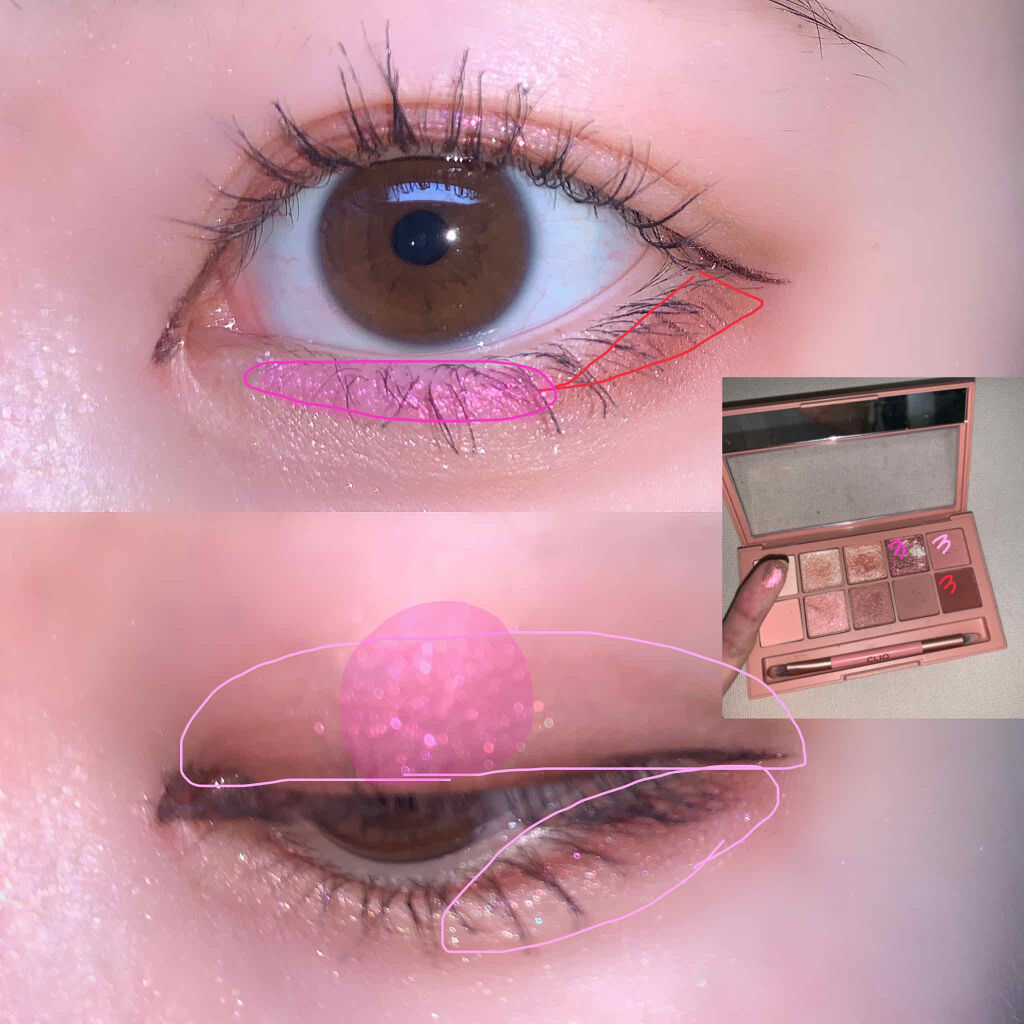 プロ アイ パレット/CLIO/アイシャドウパレットを使ったクチコミ（2枚目）