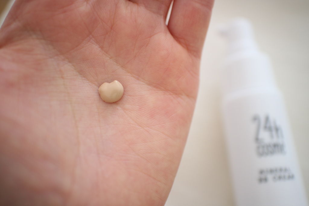 24 ミネラルＢＢクリーム/24h cosme/BBクリームを使ったクチコミ（2枚目）