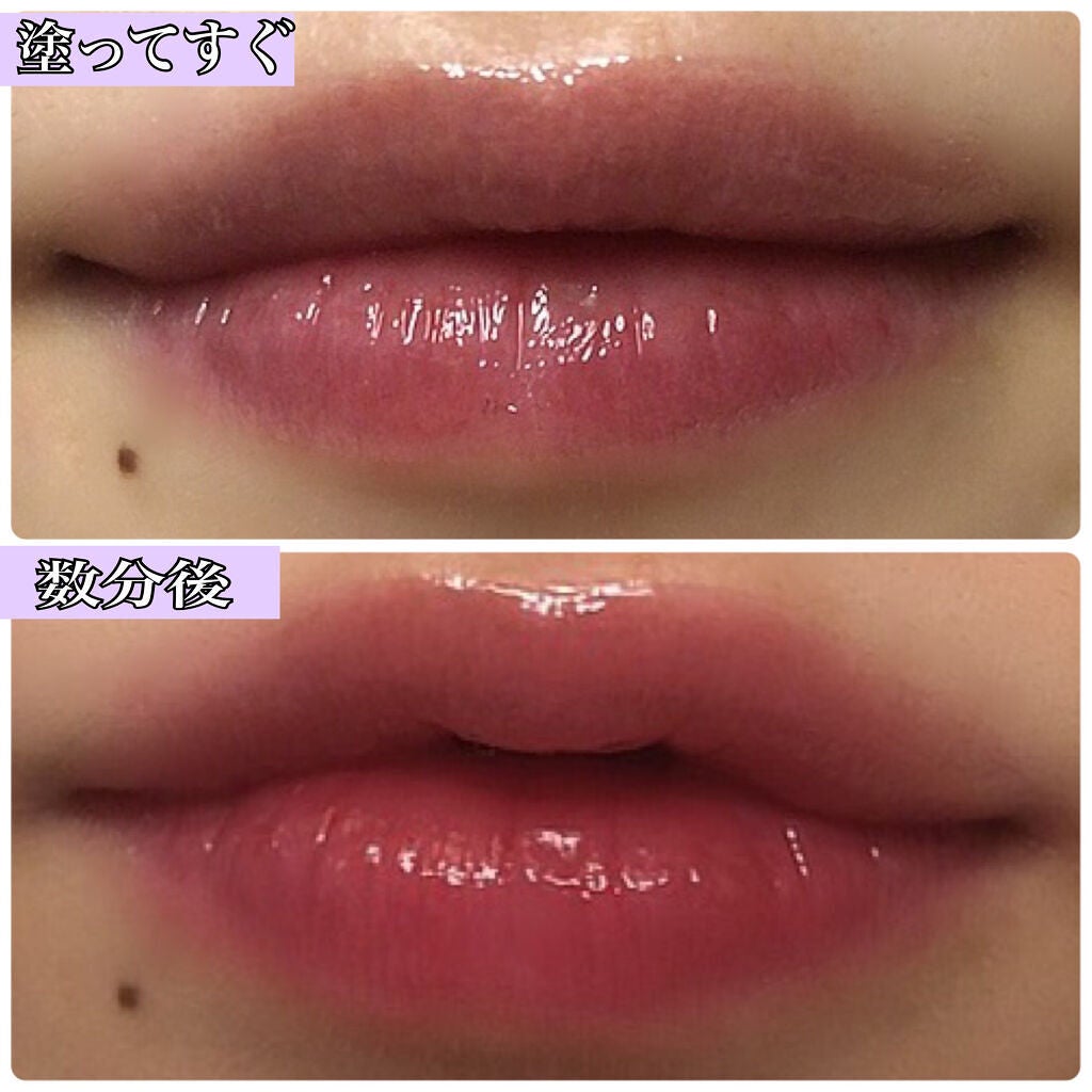 ナイトバカンスリップジェル/KATE/口紅を使ったクチコミ(5枚目)
