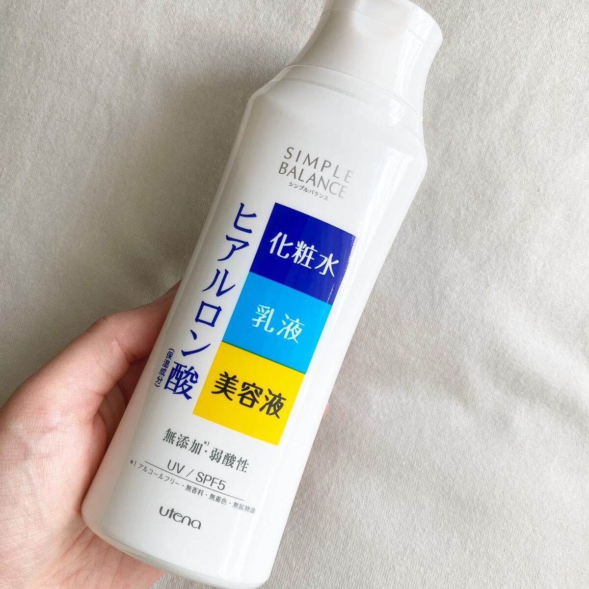 うるおいローション/シンプルバランス/オールインワン化粧品を使ったクチコミ(1枚目)