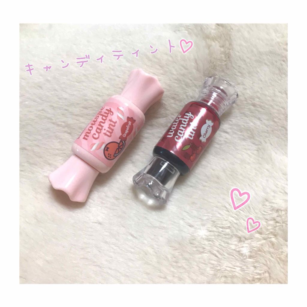 ウォーター キャンディー ティント/the SAEM/リップティントを使ったクチコミ（1枚目）