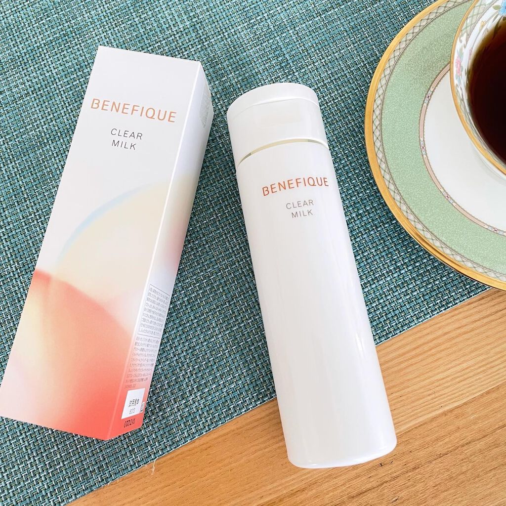 クリアミルク/BENEFIQUE/その他洗顔料を使ったクチコミ（1枚目）