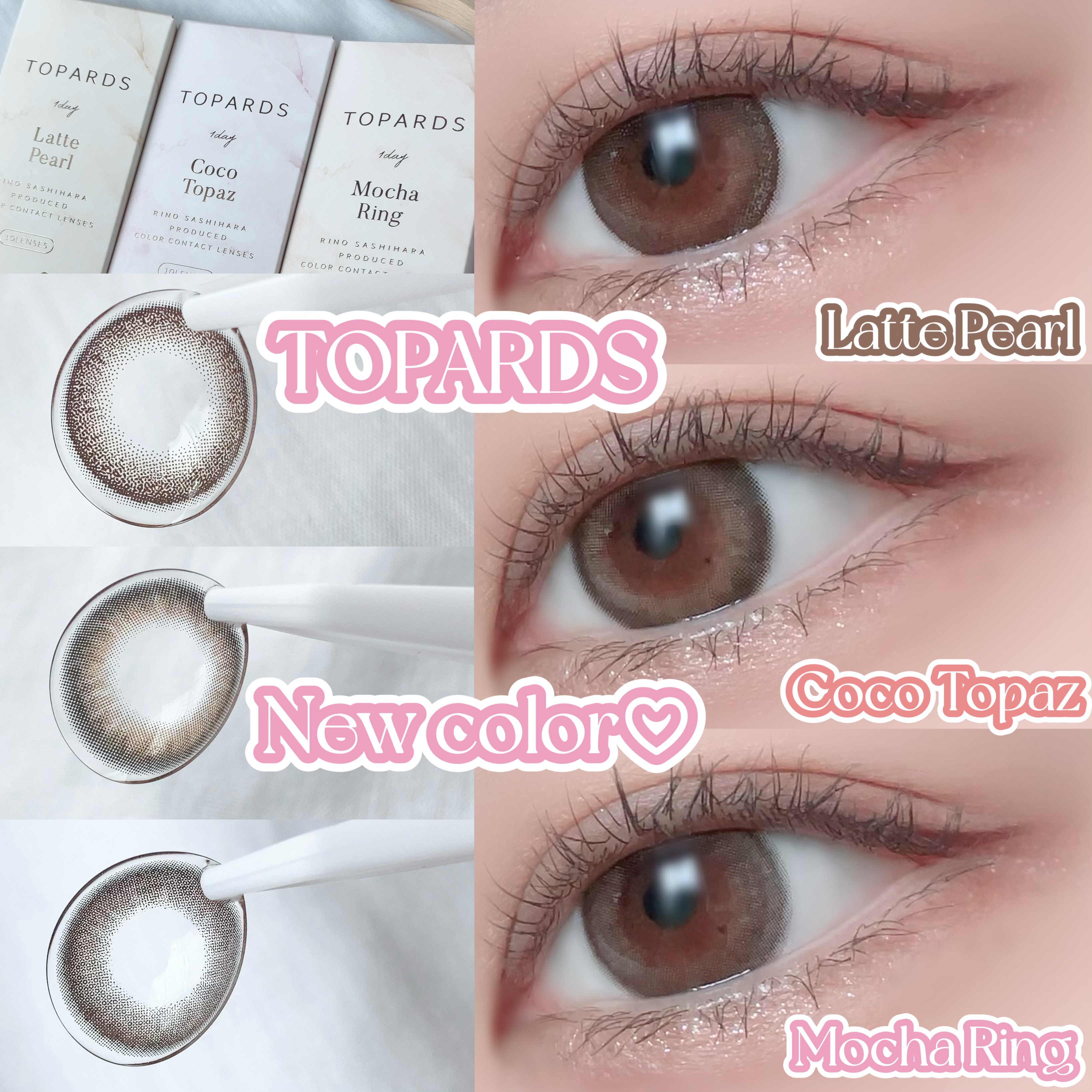 TOPARDS 1day/TOPARDS/ワンデー（１DAY）カラコンを使ったクチコミ（1枚目）