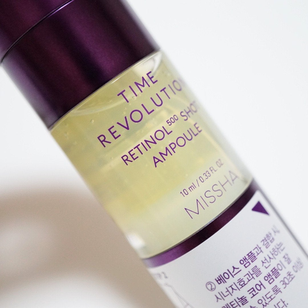 ミシャ タイムレボリューション レチ500ショット美容液/MISSHA/美容液を使ったクチコミ(3枚目)