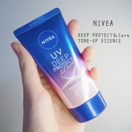 ニベアUV ディープ プロテクト&ケア トーンアップ エッセンス/ニベア/日焼け止めローションを使ったクチコミ(1枚目)