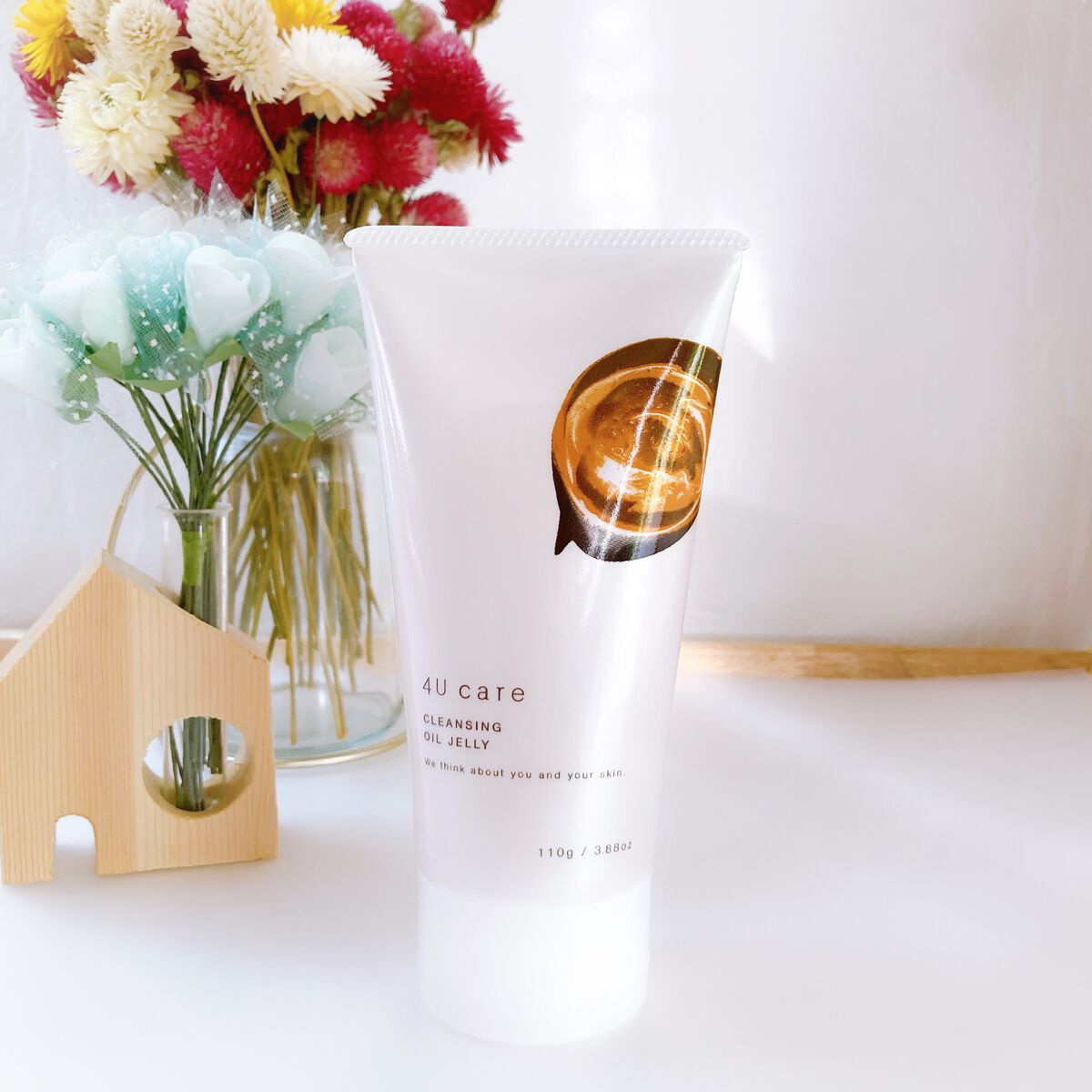 クレンジングオイルジェリー/4U care/クレンジングジェルを使ったクチコミ(6枚目)