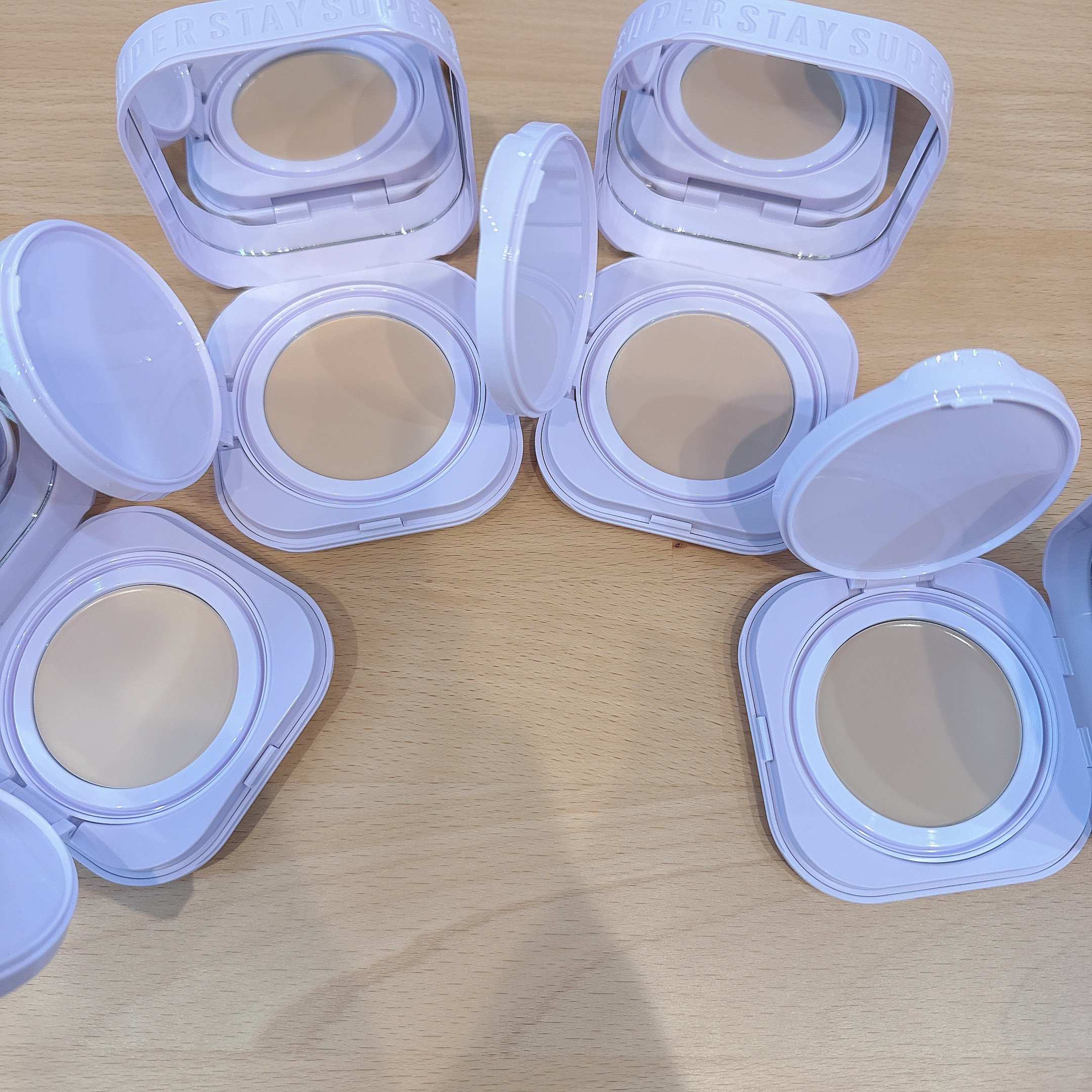 SPステイ クリームパクト ファンデーション/MAYBELLINE NEW YORK/クリーム・エマルジョンファンデーションを使ったクチコミ（2枚目）