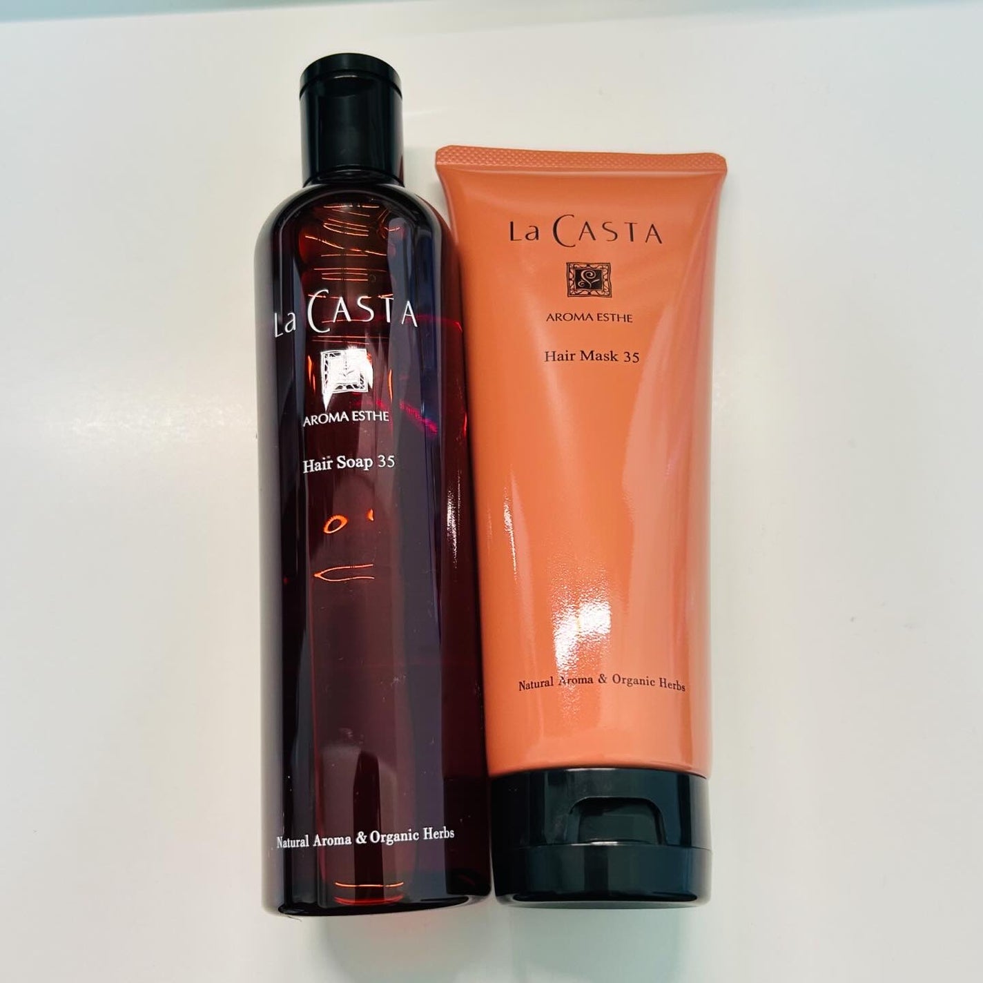 アロマエステ ヘアソープ/ヘアマスク35/ラ・カスタ/市販シャンプーを使ったクチコミ(1枚目)