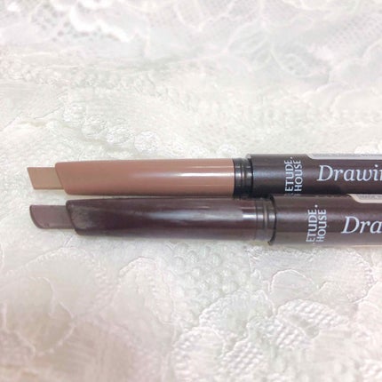 ドローイング アイブロウ ペンシル/ETUDE/アイブロウペンシルを使ったクチコミ(4枚目)