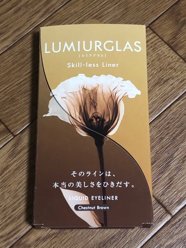 スキルレスライナー/LUMIURGLAS/リキッドアイライナーを使ったクチコミ（2枚目）