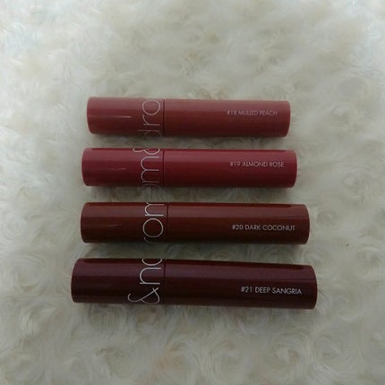 ジューシーラスティングティント/rom&nd/リップティントを使ったクチコミ(2枚目)