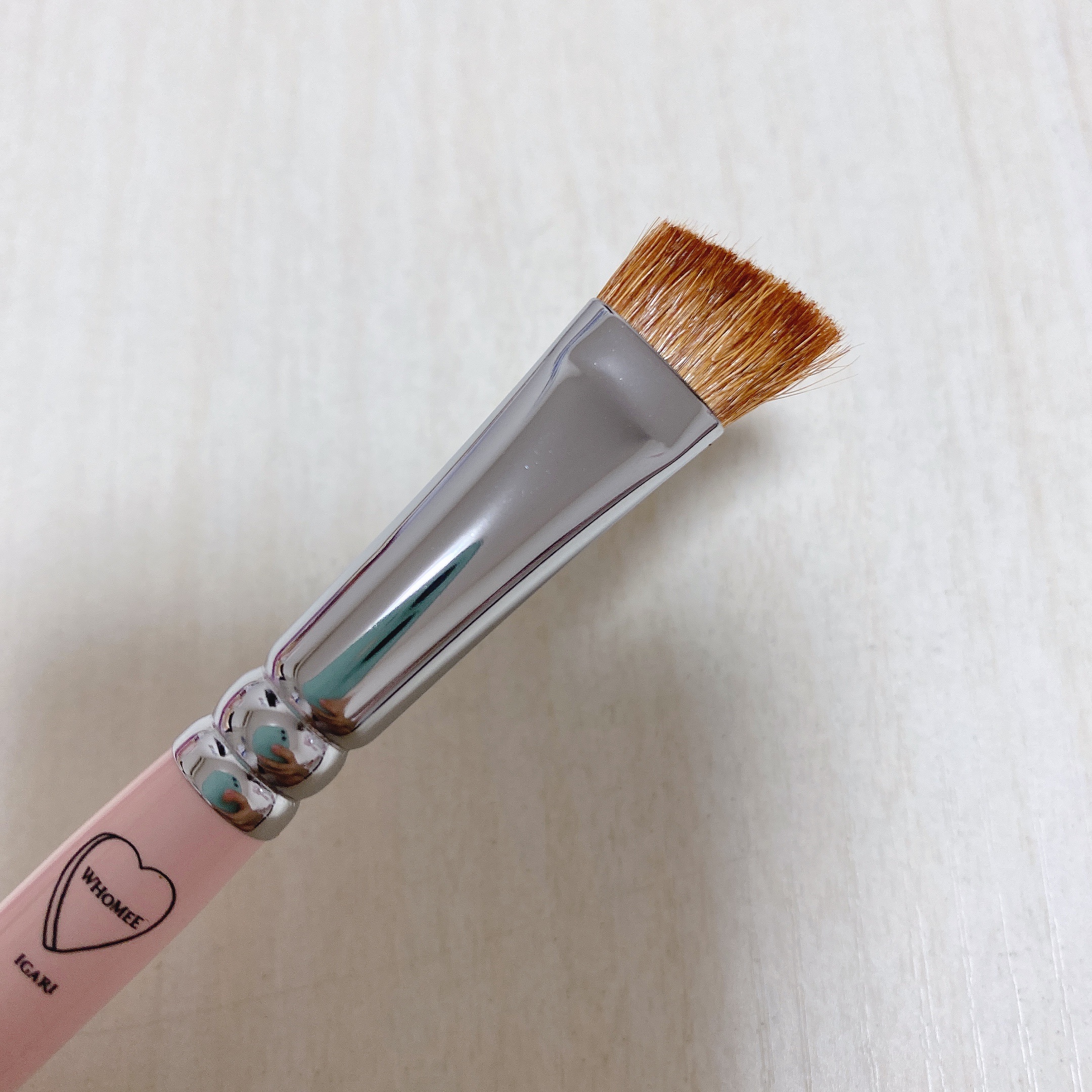 フーミー　アイブロウブラシ 熊野筆/WHOMEE/メイクブラシを使ったクチコミ（2枚目）