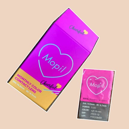 Mopil/Mopil(モピル)/カラーコンタクトレンズを使ったクチコミ(3枚目)