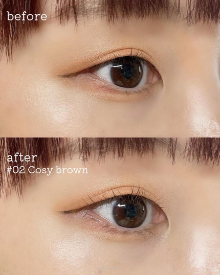 パーフェクトセッティングウォータープルーフマスカラ Long&Curl/COSNORI/マスカラを使ったクチコミ(4枚目)