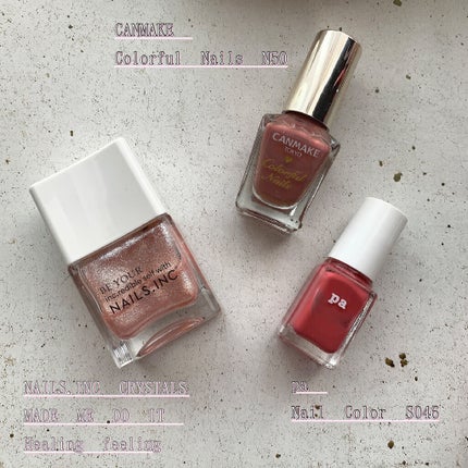 クリスタル メイド ミー ドゥ イット デュオ キット/nails inc./マニキュアを使ったクチコミ(6枚目)