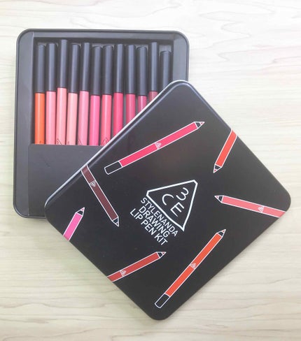 3CE drawing lip pen kit/3CE/口紅を使ったクチコミ(1枚目)