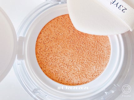 ハートリーフシーンカバークッション/23years old/クッションファンデーションを使ったクチコミ(2枚目)