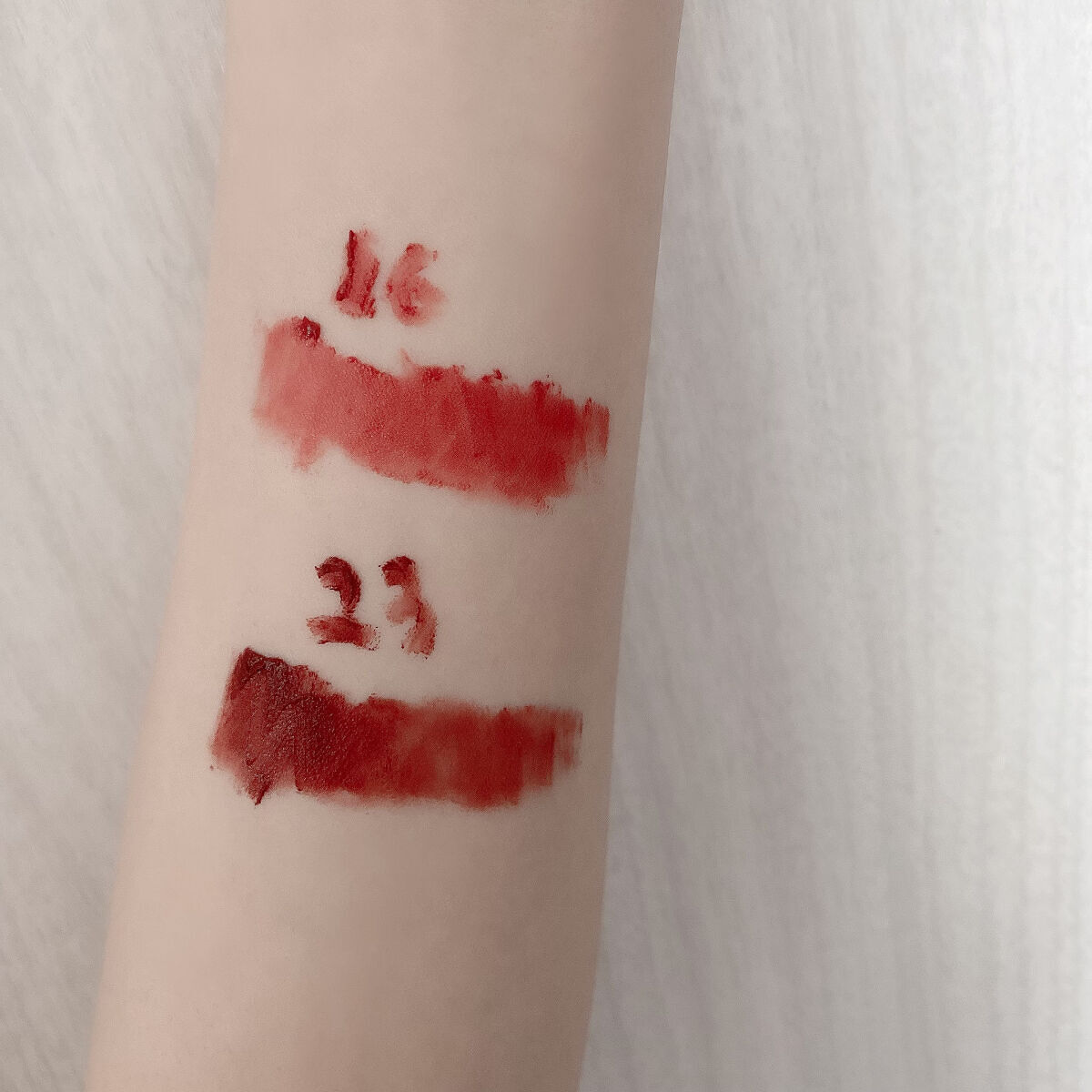 ゼロベルベットティント/rom&nd/リップティントを使ったクチコミ（2枚目）