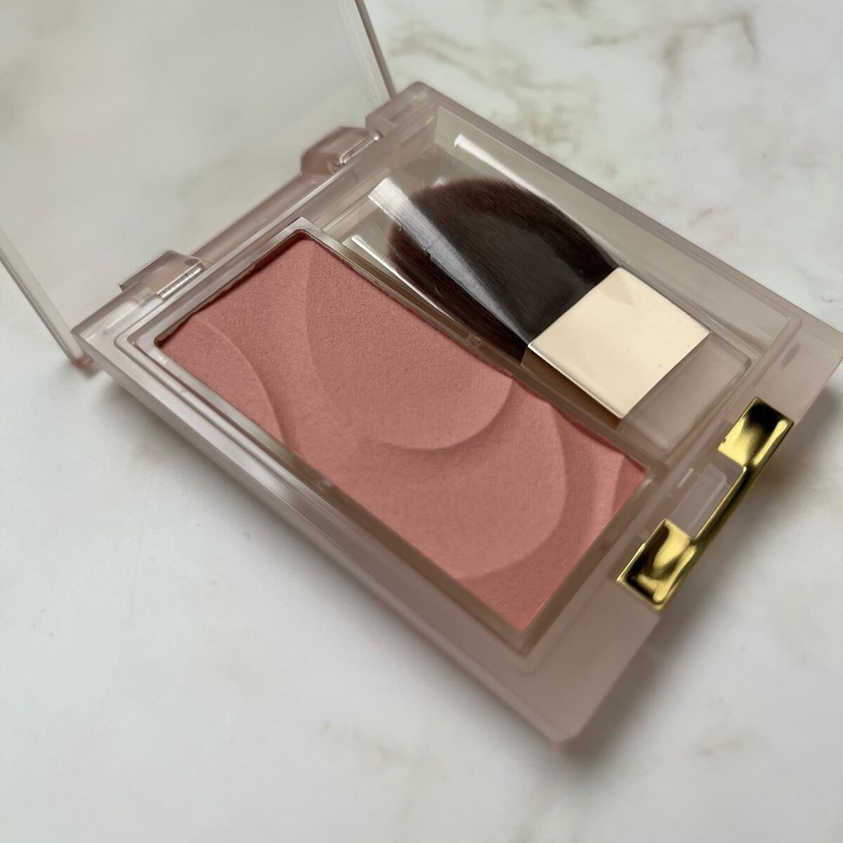 シームレストーン ブラッシュ/excel/パウダーチークを使ったクチコミ(4枚目)