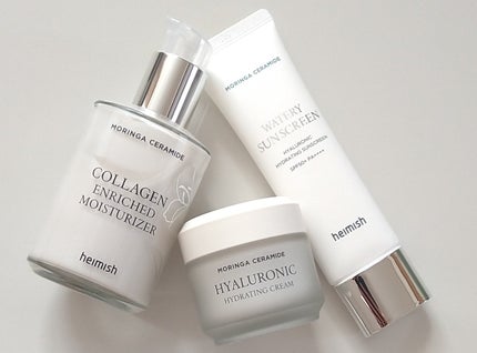 モリンガ セラミド コラーゲン エンリッチド モイスチャライザー/heimish/乳液を使ったクチコミ(5枚目)