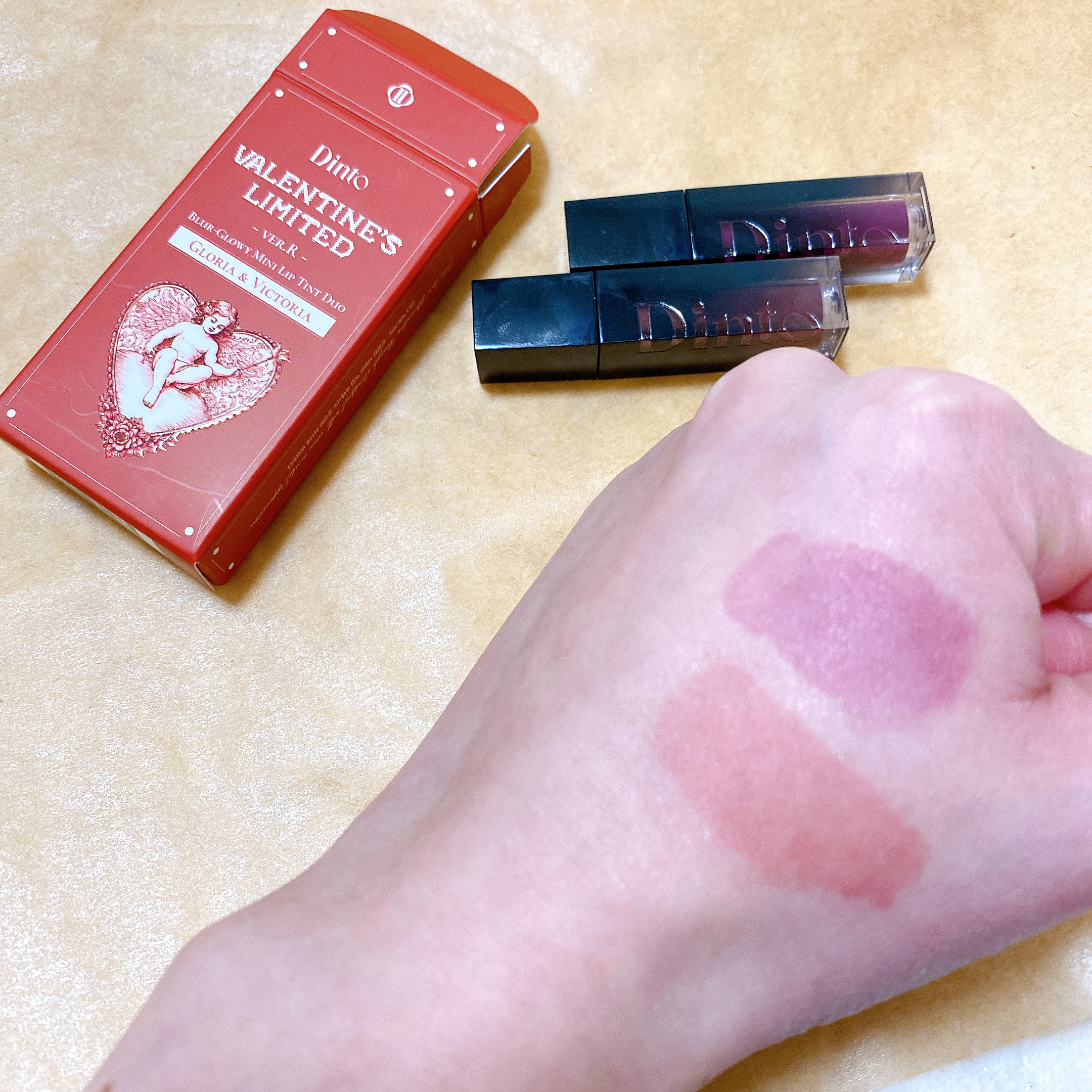 ブラーグローイミニリップティント/Dinto/リップティントを使ったクチコミ（3枚目）
