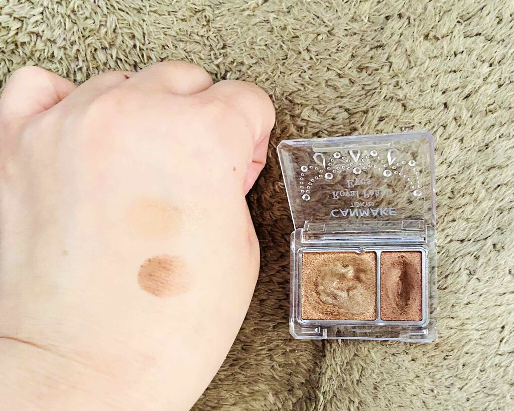 ロイヤルパールアイズ/キャンメイク/アイシャドウパレットを使ったクチコミ（2枚目）