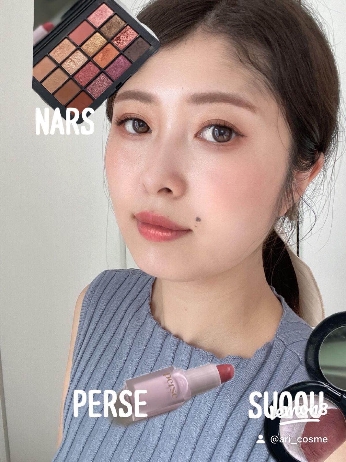 サマーアンレイテッド アイシャドーパレット/NARS/アイシャドウパレットを使ったクチコミ（2枚目）