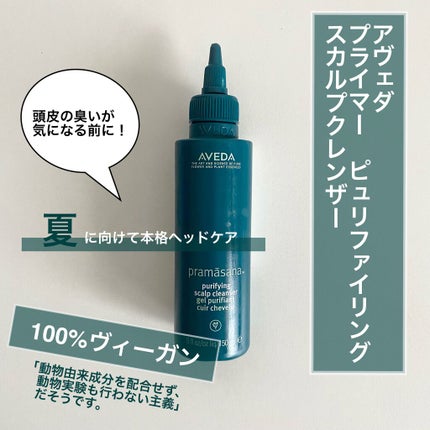 プラマサナ ピュリファイング スカルプ クレンザー/AVEDA/頭皮クレンジングを使ったクチコミ(1枚目)