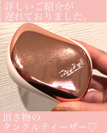 コンパクトスタイラー/TANGLE TEEZER/ヘアブラシを使ったクチコミ（1枚目）