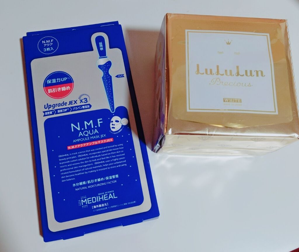 N.M.FアクアアンプルマスクJEX/MEDIHEAL/シートマスク・パックを使ったクチコミ（1枚目）