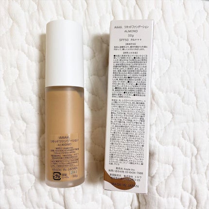 リキッドファンデーション/AAAA./クリーム・エマルジョンファンデーションを使ったクチコミ(2枚目)