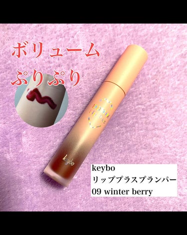 ドトムリッププラスプランパー 09 ウィンターベリー(Winter Berry）/keybo/リップグロスを使ったクチコミ（1枚目）
