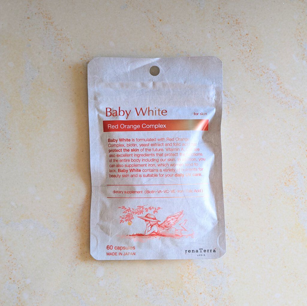 Baby White 60粒/renaTerra/美容サプリメントを使ったクチコミ（2枚目）