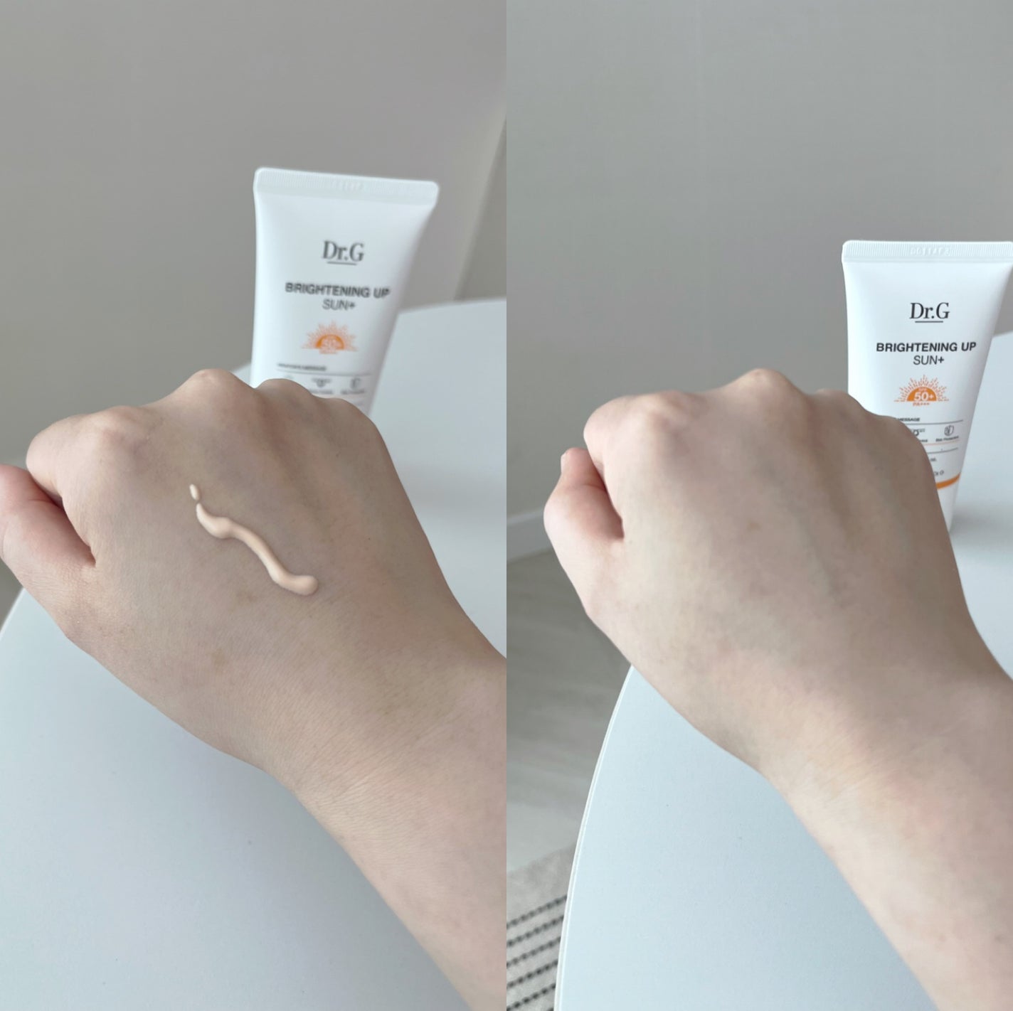 ブライトニングアップサンプラス/Dr.G/日焼け止めクリームを使ったクチコミ(2枚目)