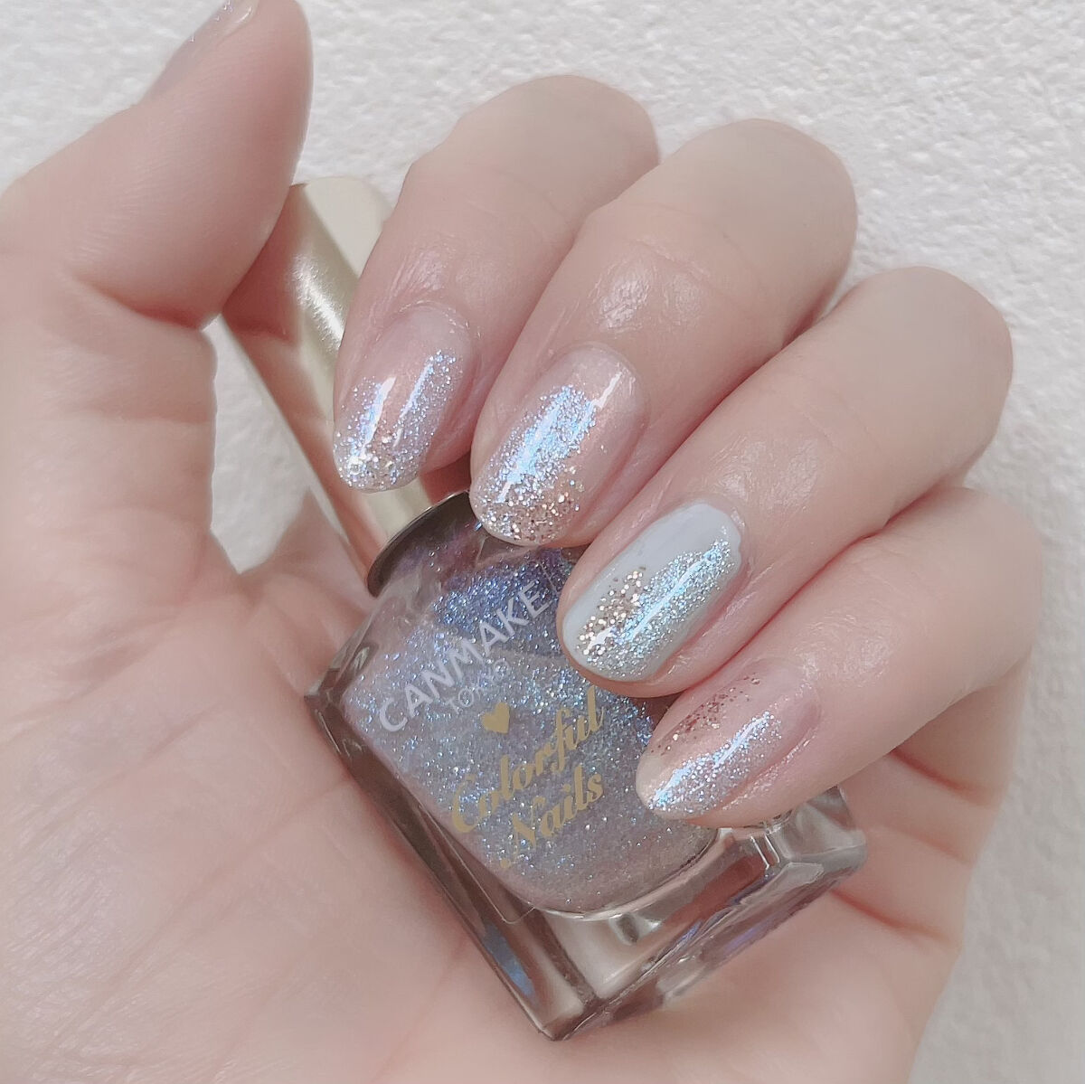 ナチュラルネイルカラーN 113 コズミックシャワー/デュカート/マニキュアを使ったクチコミ（3枚目）